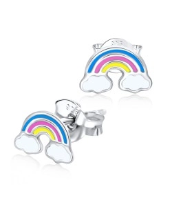 Cutie Rainbow Kid Stud Earring STE-649